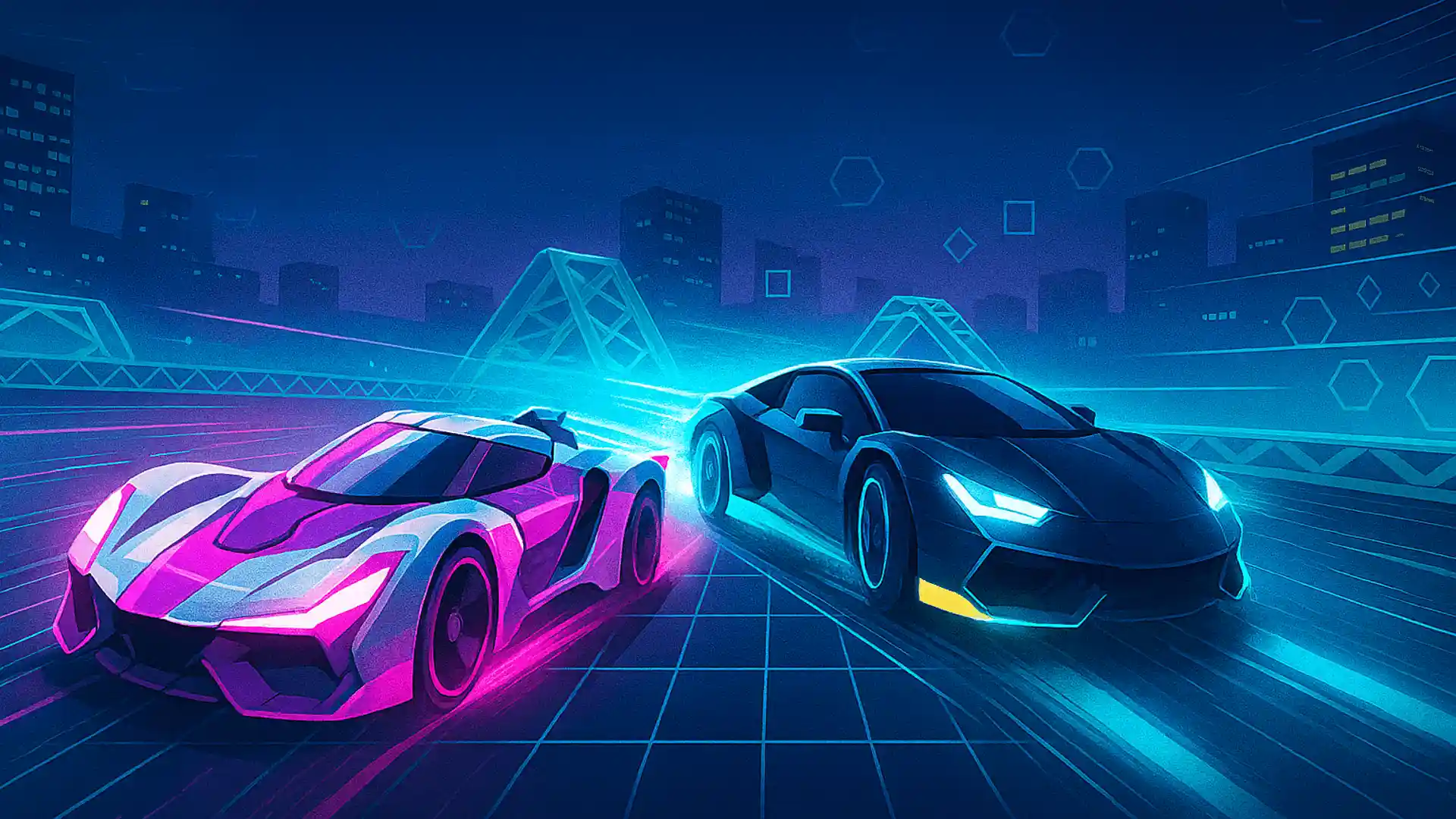 Cyber Racing Cyber Cars Punk Racing — Play on Pico Game