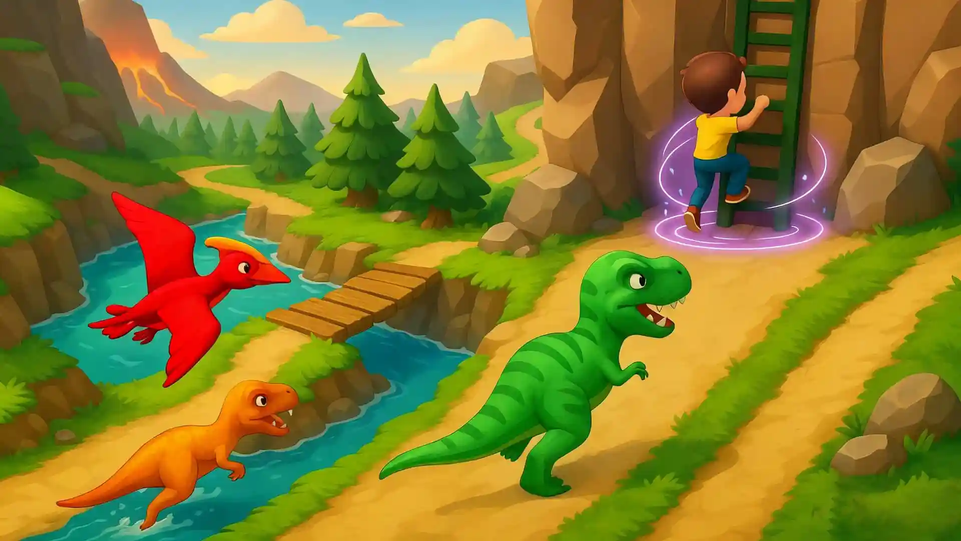 Dinosaur Shifting Run — Play on Pico Game