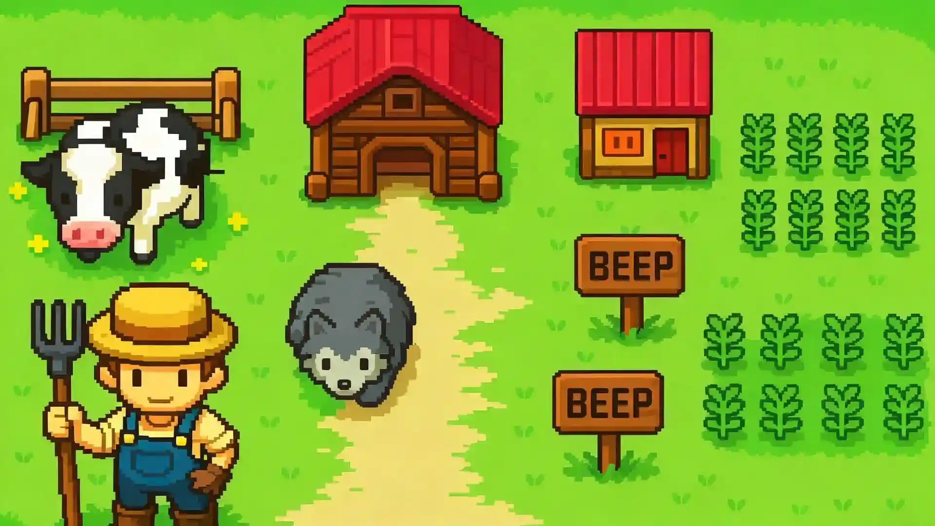 Tiny Pixel Farm — Play on Pico Game