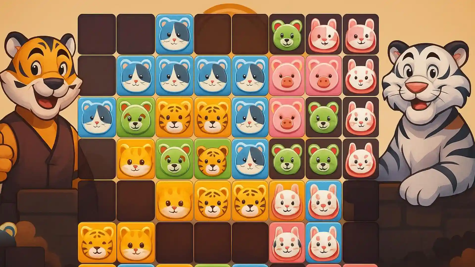 Tile Rabbit Games Rabbit Block Match — Play on Pico Game